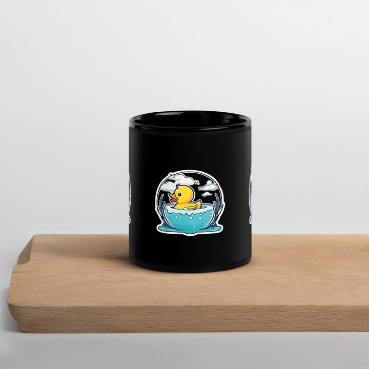 Black Glossy Mug