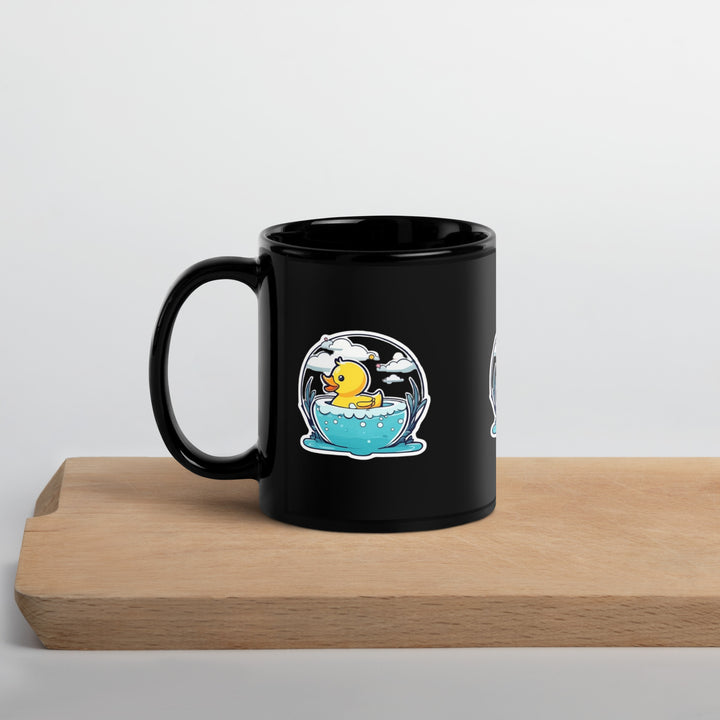 Black Glossy Mug