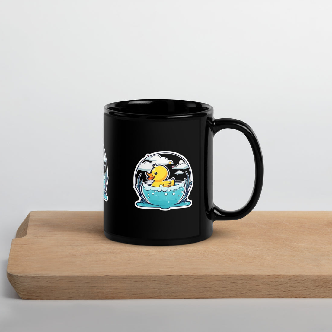 Black Glossy Mug