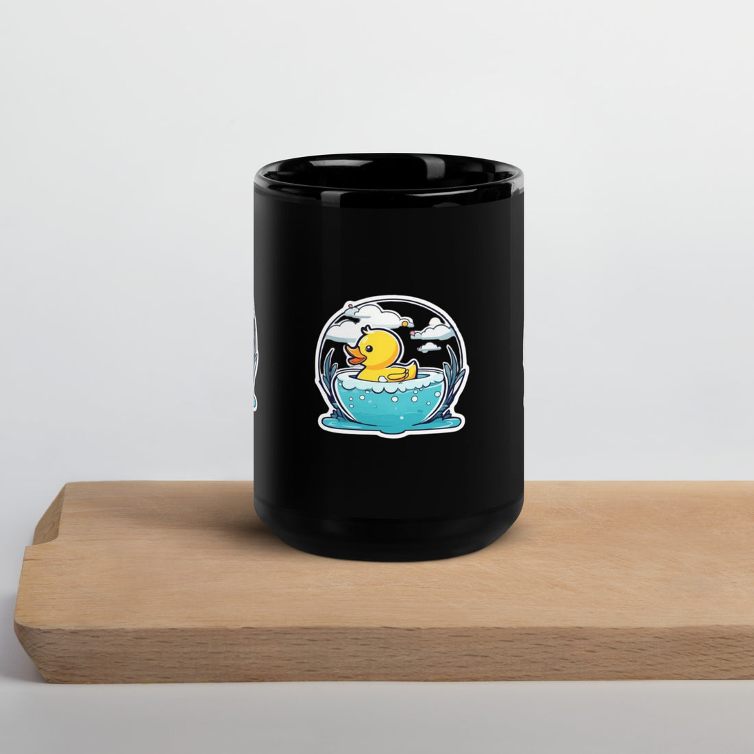 Black Glossy Mug