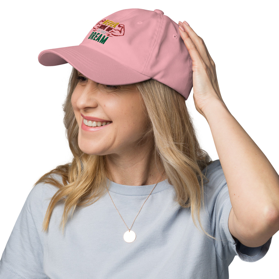 Never Give Up Dream Dad hat