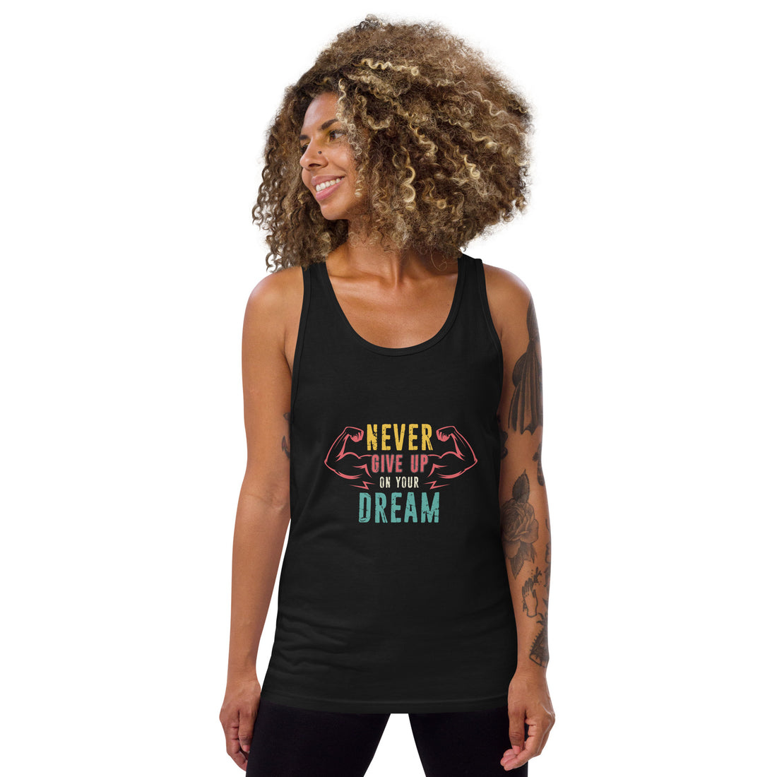 Never Give Up Dream  Tank Top