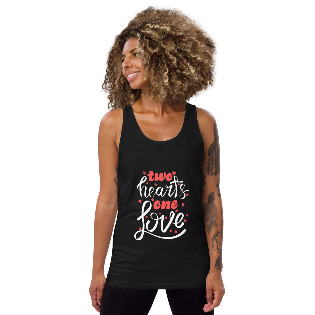 Two Hearts One Love Tank Top