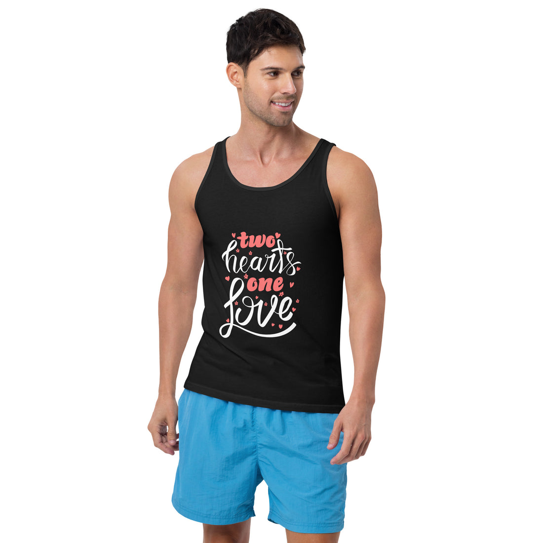 Two Hearts One Love Tank Top