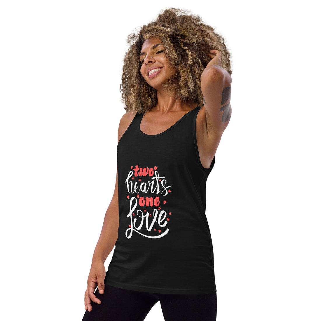 Two Hearts One Love Tank Top