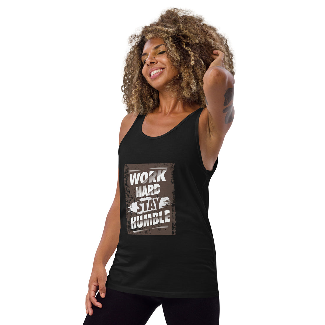 Work Hard Stay Humble Tank Top