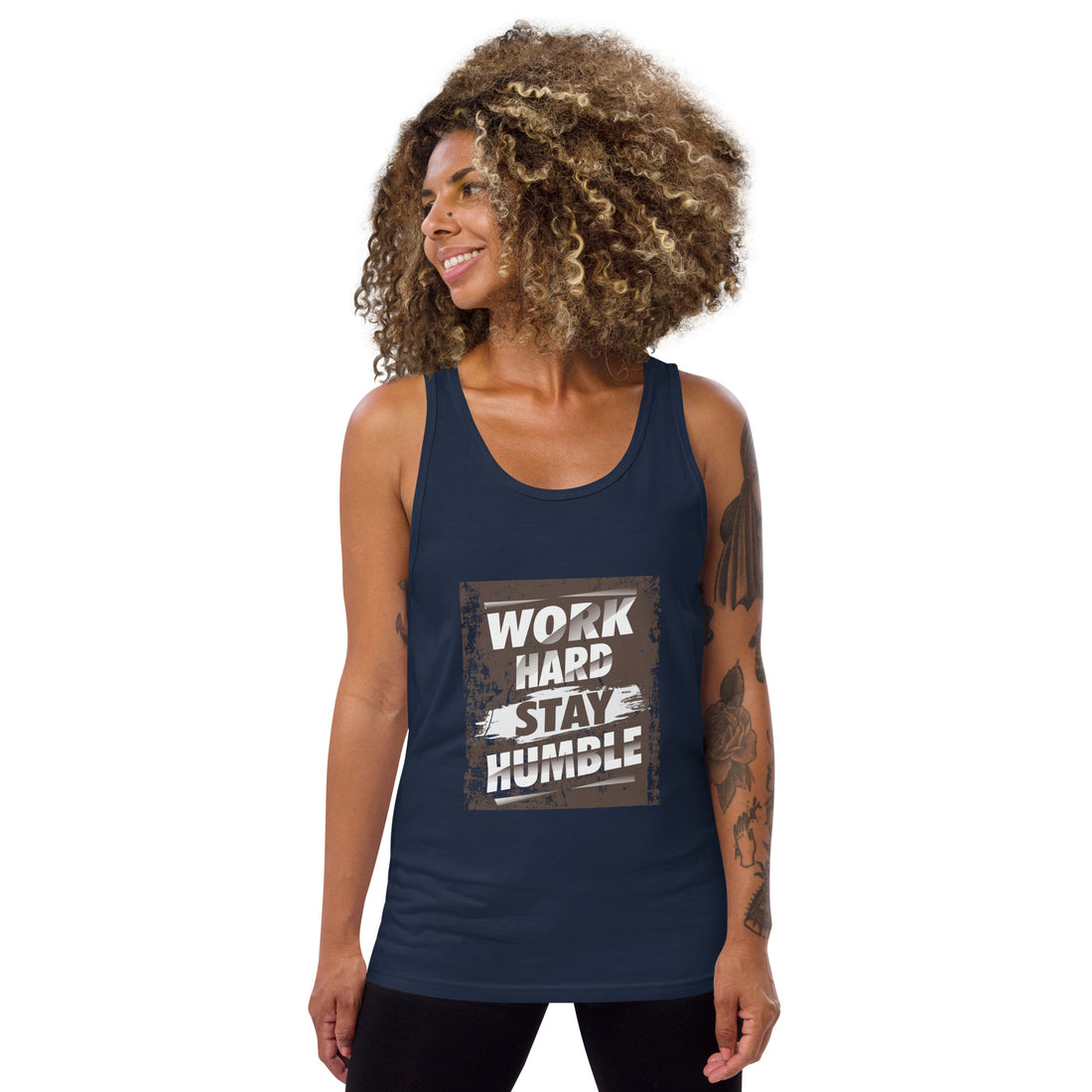 Work Hard Stay Humble Tank Top