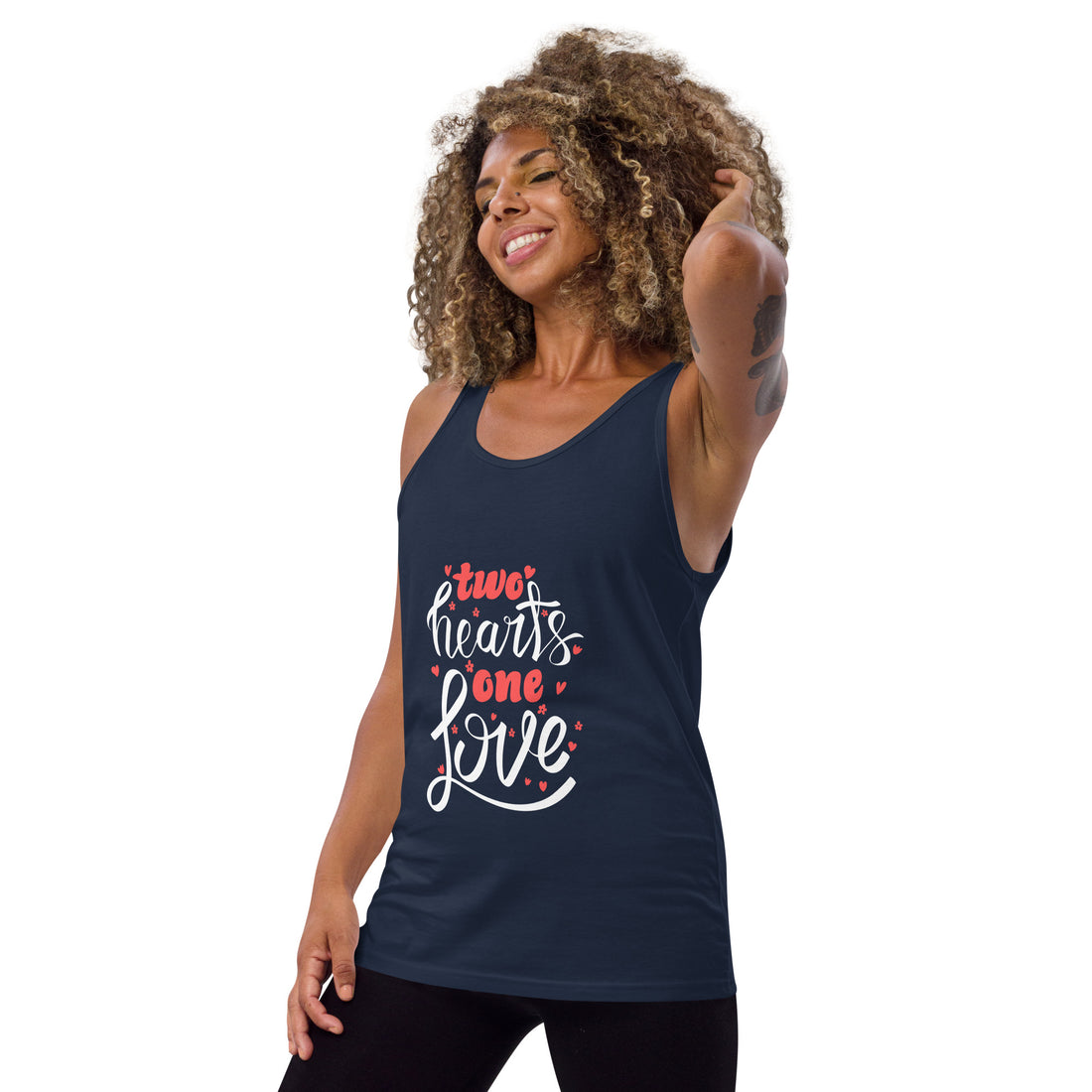 Two Hearts One Love Tank Top