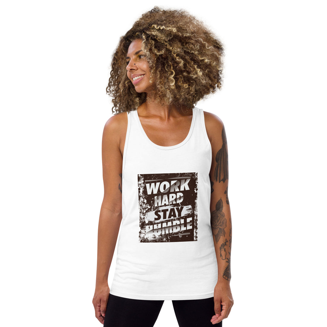 Work Hard Stay Humble Tank Top