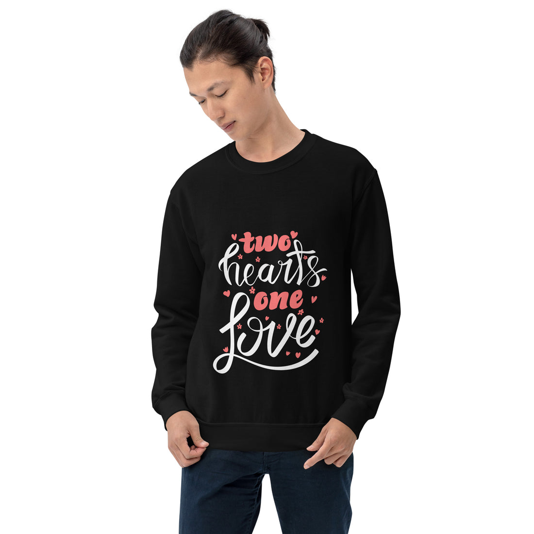 Two Hearts One Love Unisex Sweatshirt