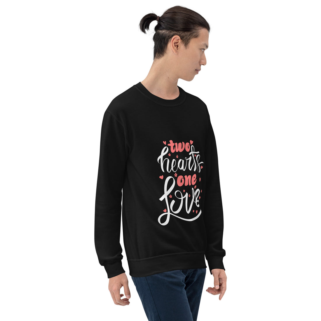 Two Hearts One Love Unisex Sweatshirt