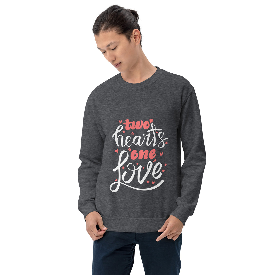 Two Hearts One Love Unisex Sweatshirt