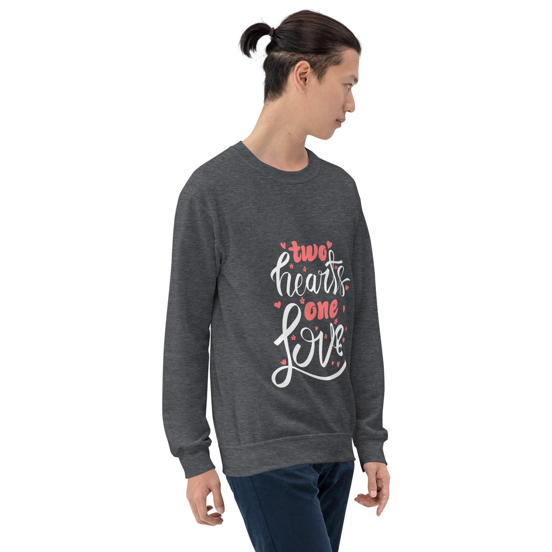 Two Hearts One Love Unisex Sweatshirt