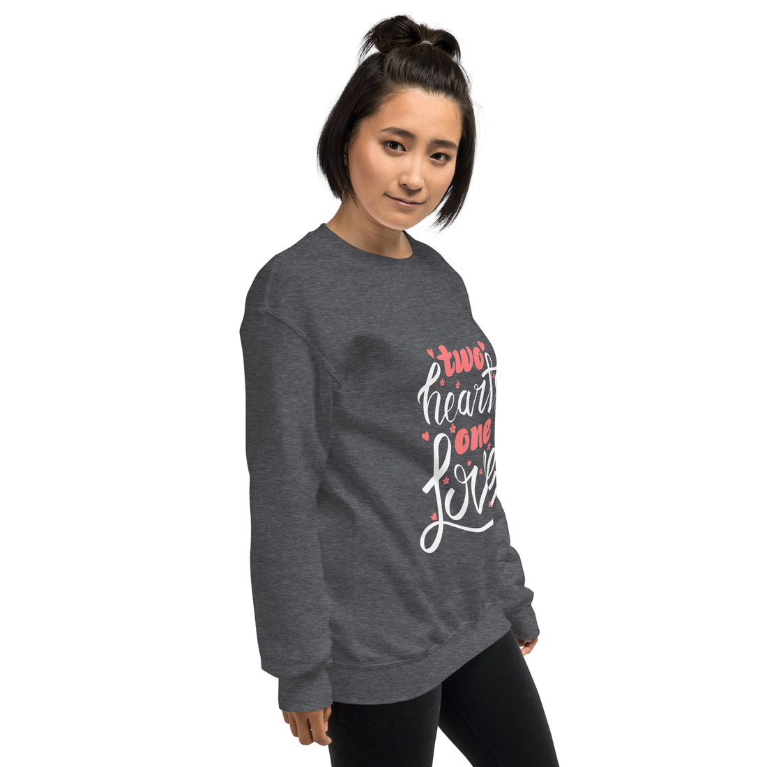 Two Hearts One Love Unisex Sweatshirt