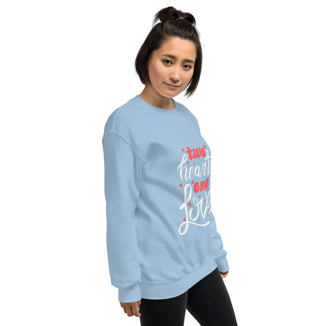 Two Hearts One Love Unisex Sweatshirt