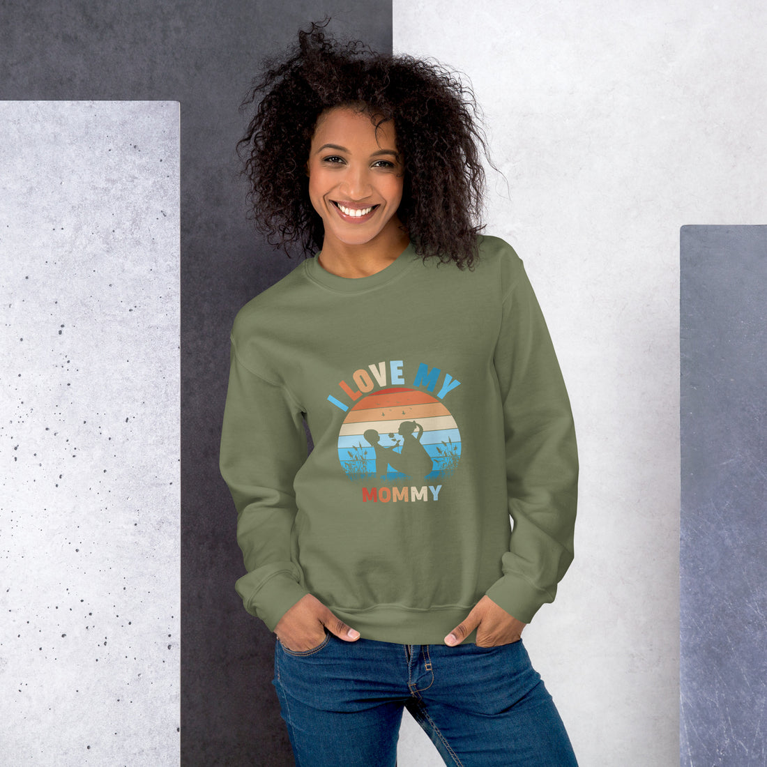 I Love My Mommy Unisex Sweatshirt