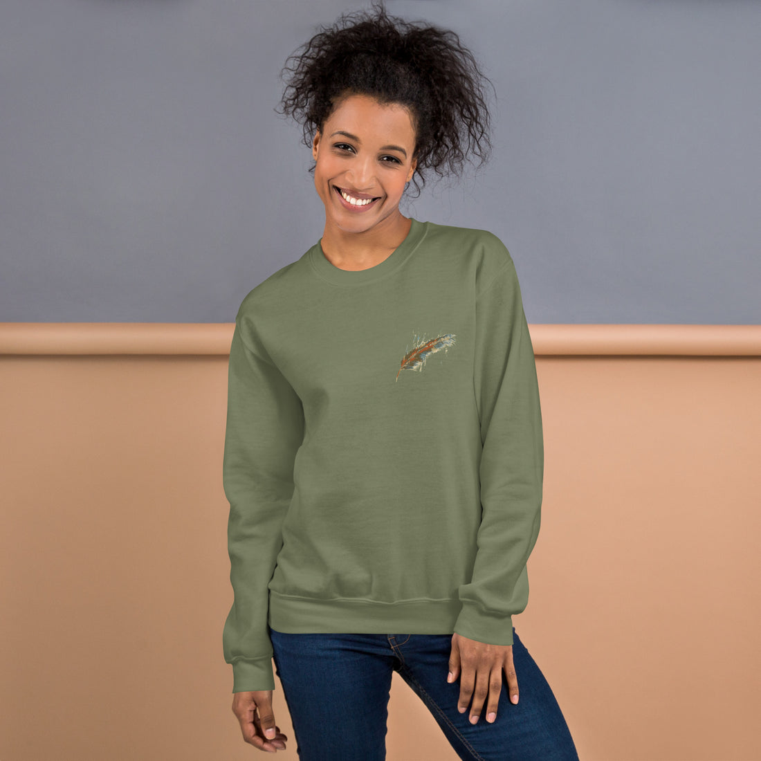 Feathers Unisex Sweatshirt