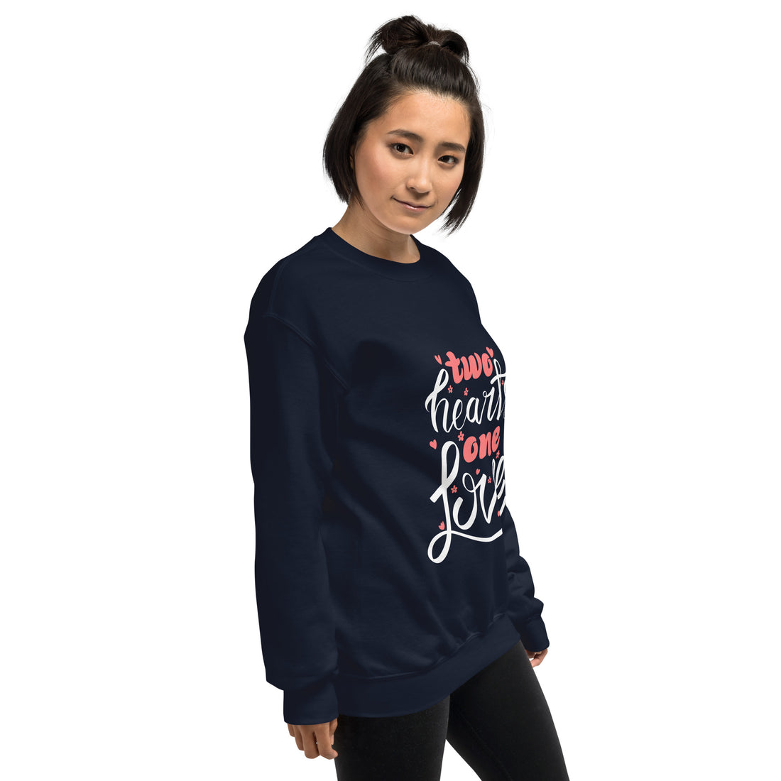 Two Hearts One Love Unisex Sweatshirt