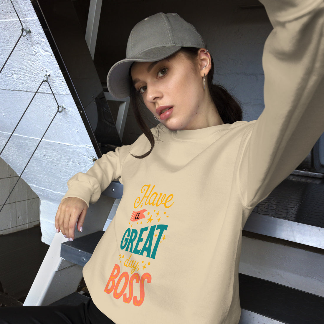 Have A Great Day Boss Unisex Sweatshirt