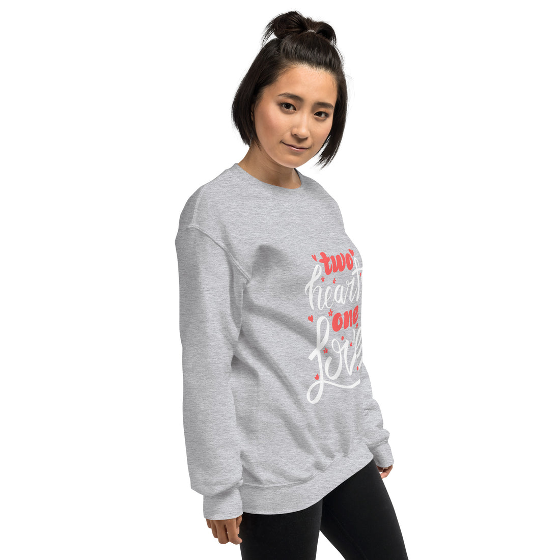 Two Hearts One Love Unisex Sweatshirt