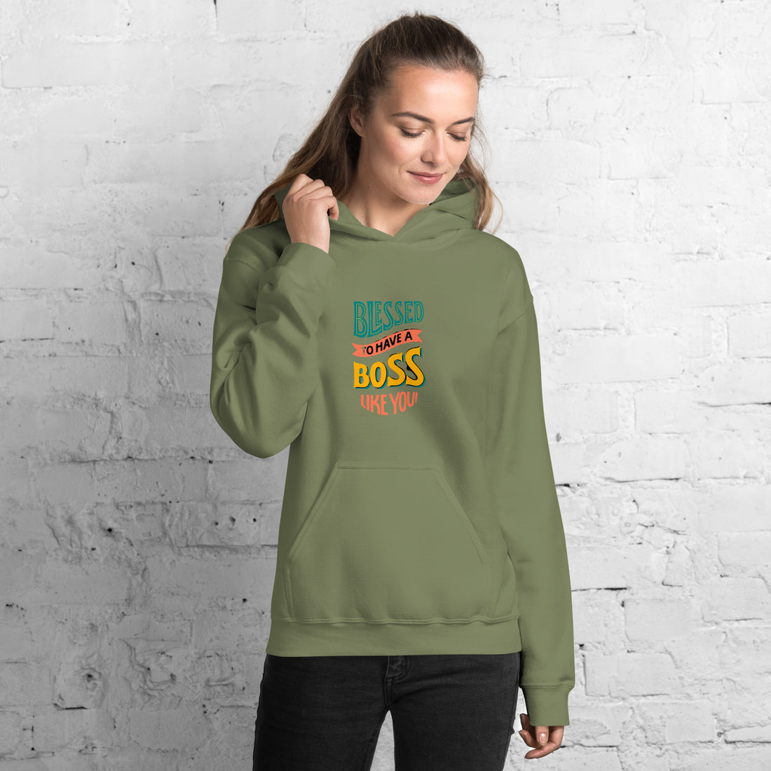 Blessed To Have A Boss Like You Unisex Hoodie