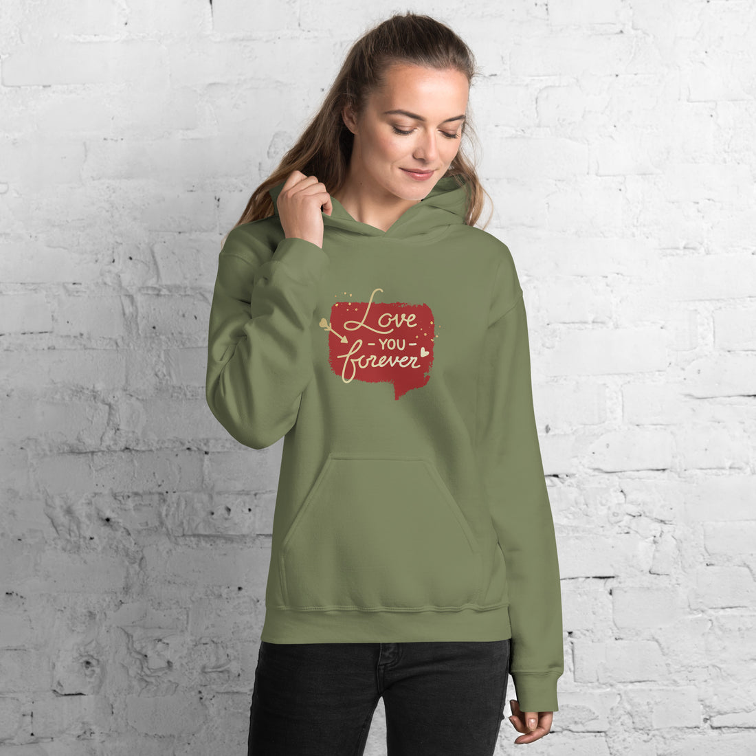 Love You Forever  Unisex Hoodie