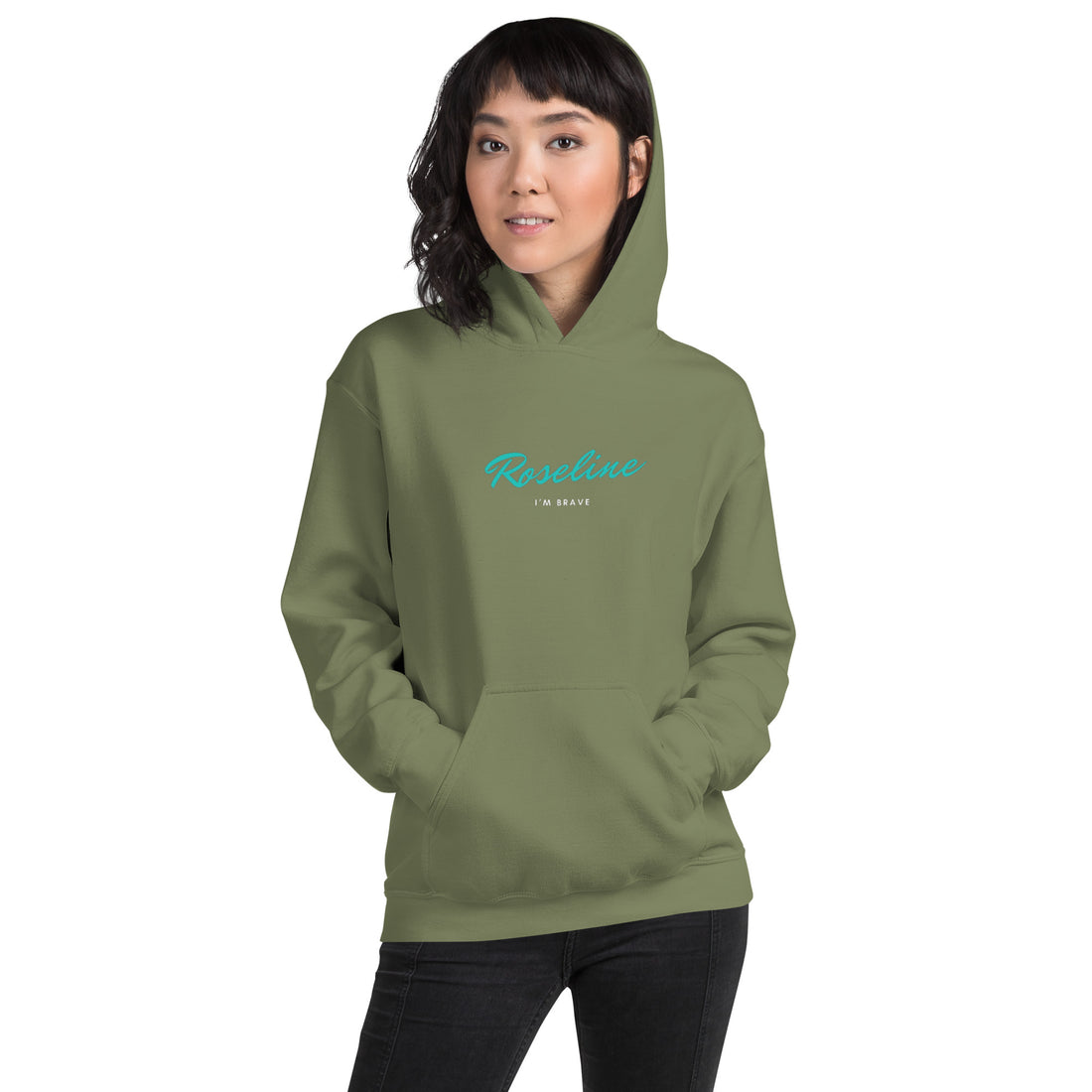 Raseline I'm Brave Unisex Hoodie