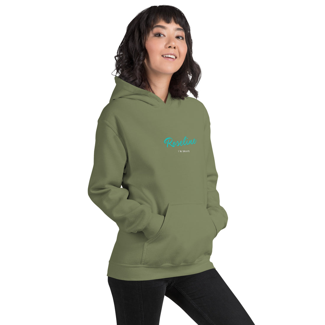 Raseline I'm Brave Unisex Hoodie