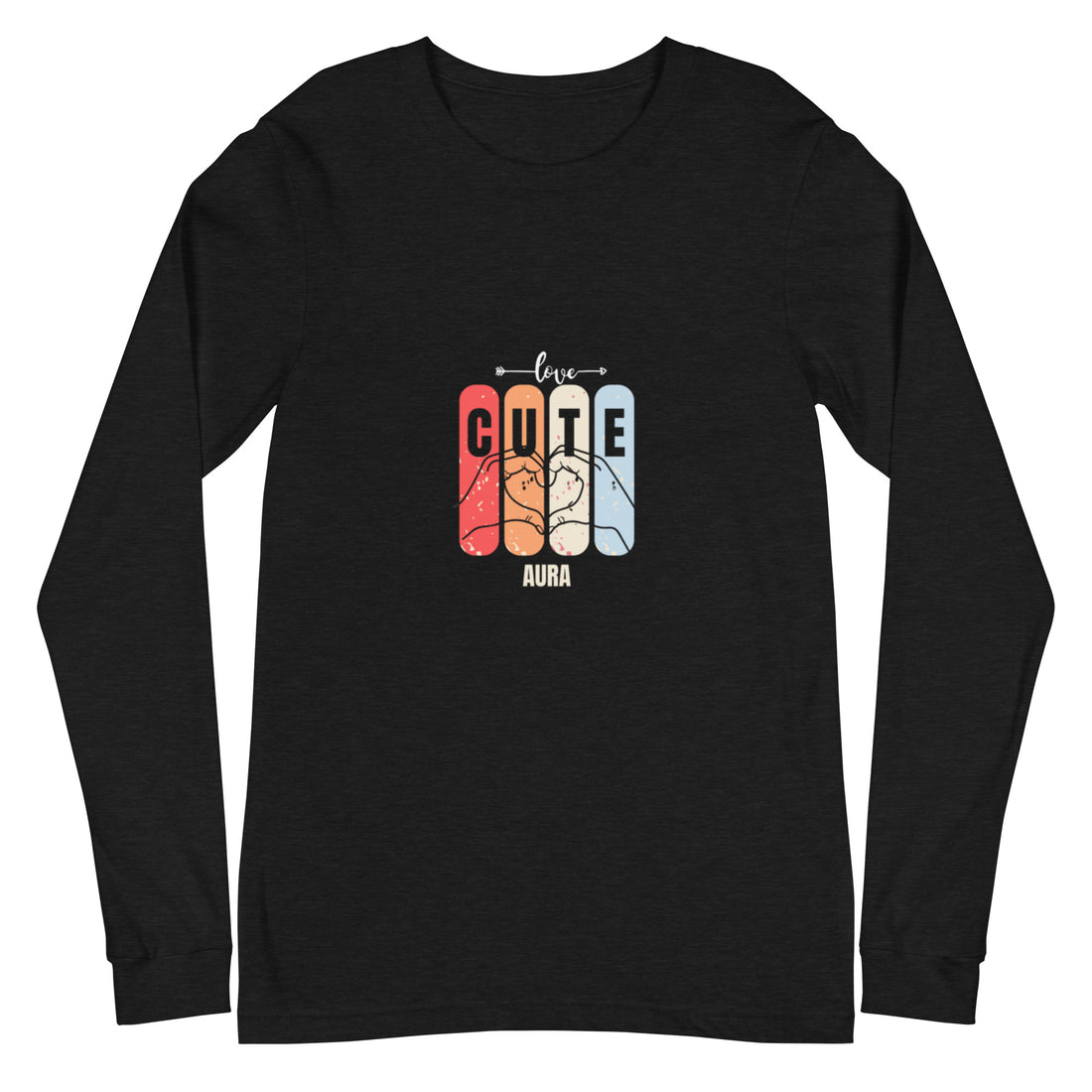 Cute Aura Unisex Long Sleeve Tee | MEN, WOMEN