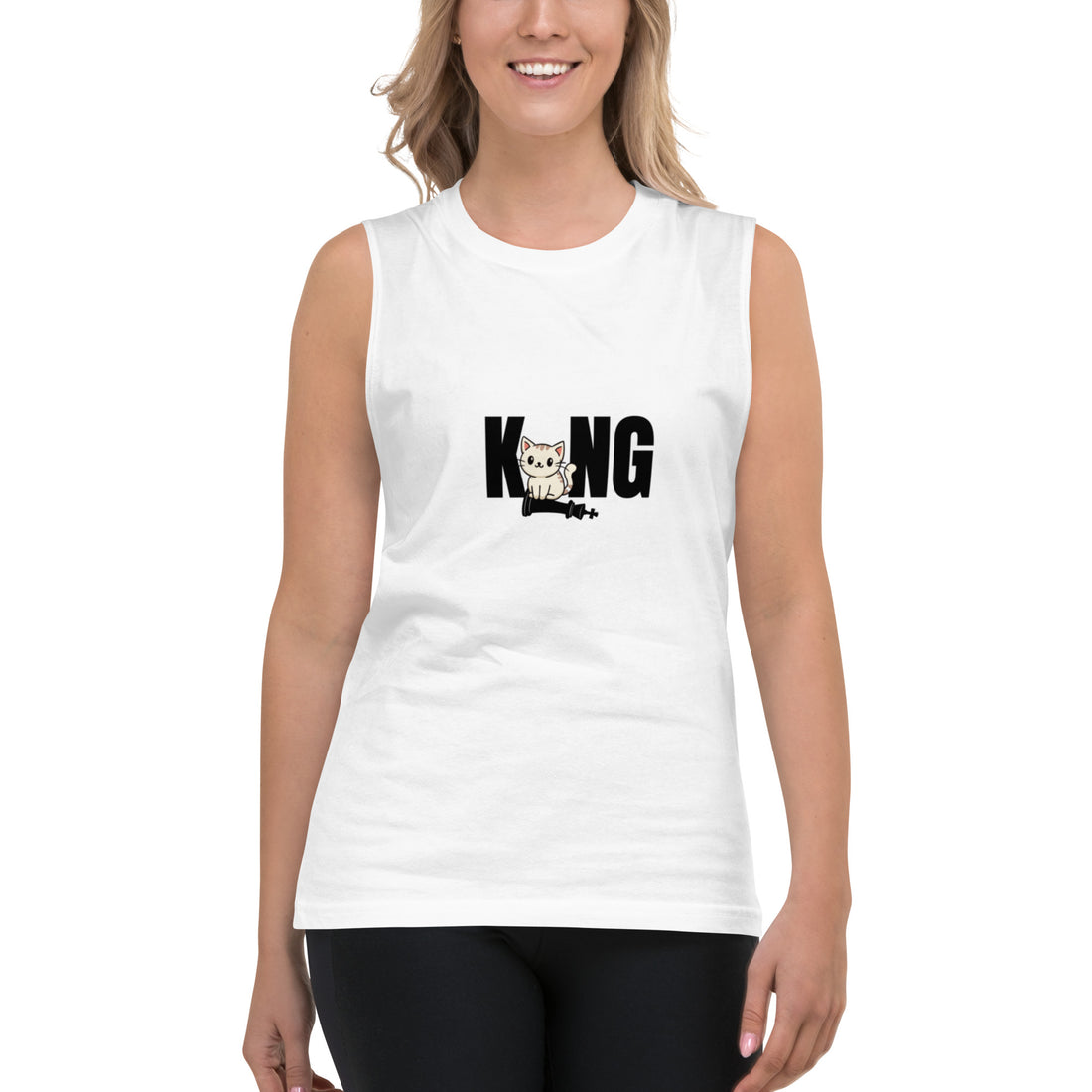 Cute King Muscle Shirt For Men and Women