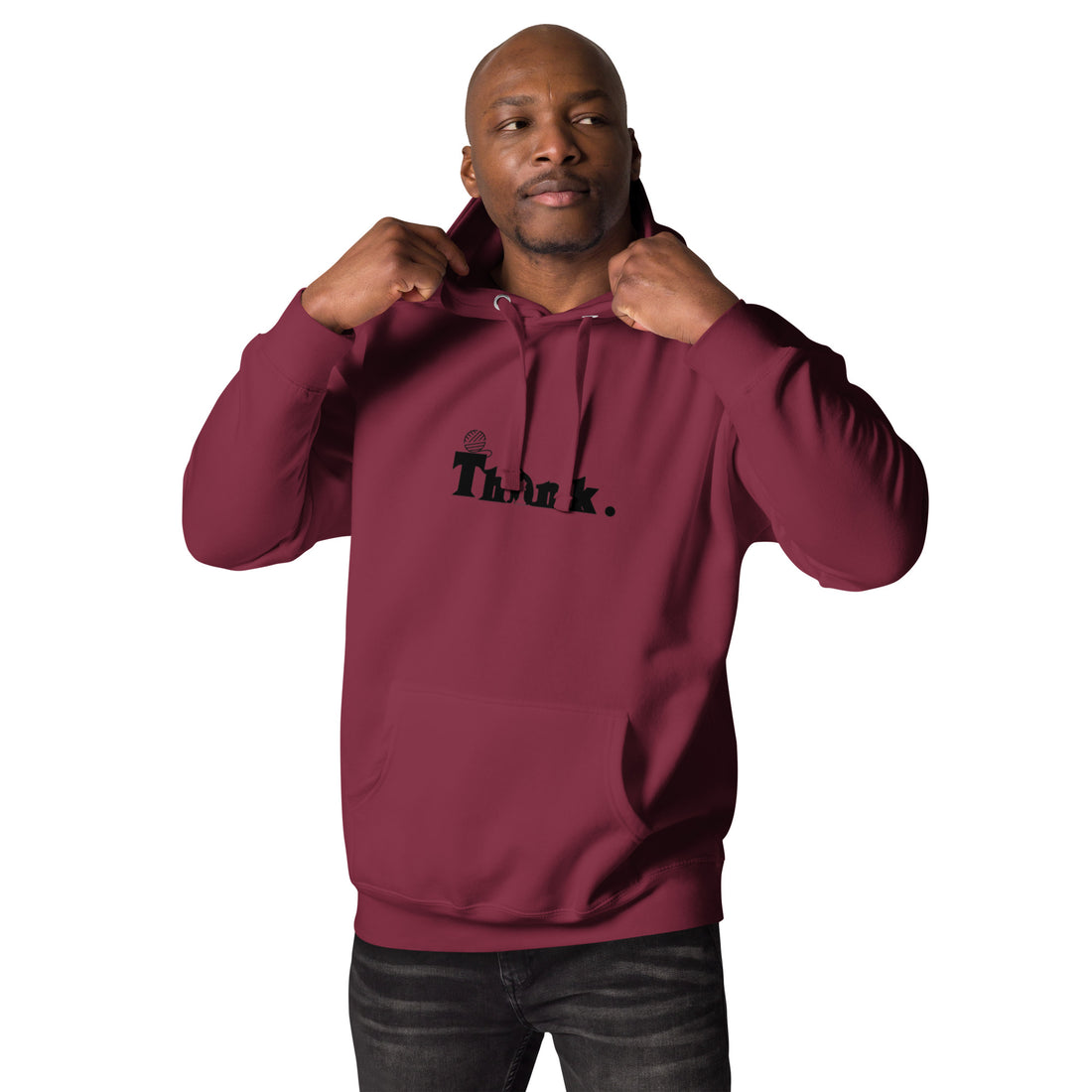 THINK Cute Unisex Hoodie| Men and Women