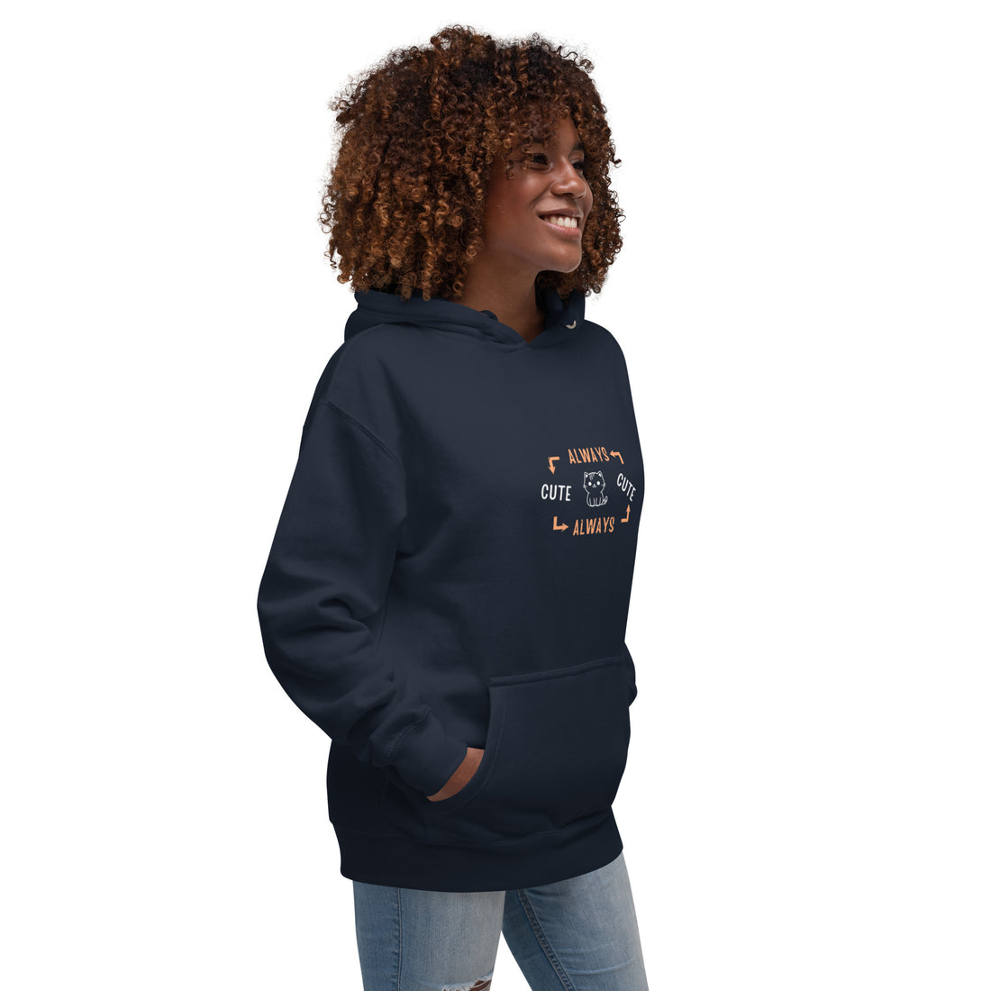 Always Cute Unisex Hoodie For Men and Women