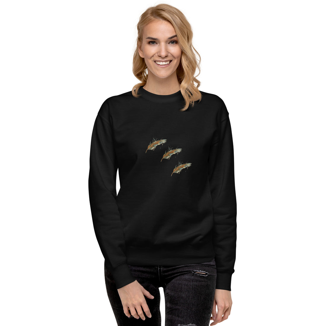 More Feathers Unisex Premium Sweatshirt