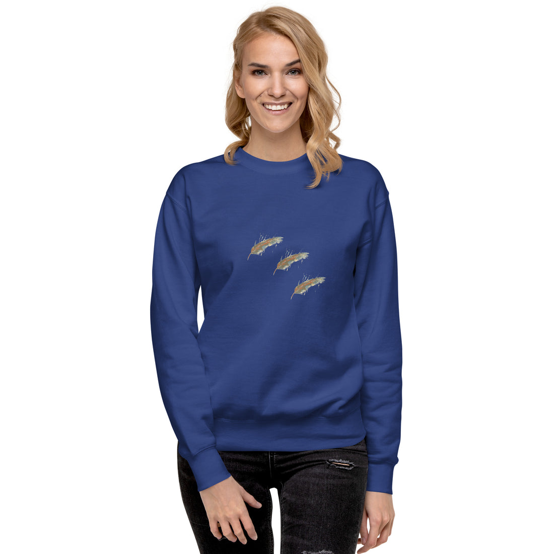 More Feathers Unisex Premium Sweatshirt