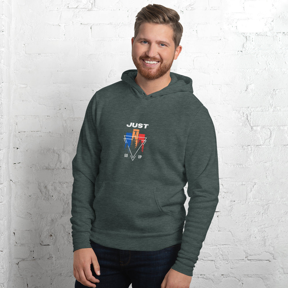 Just Go Up Unisex hoodie | MEN, WOMEN