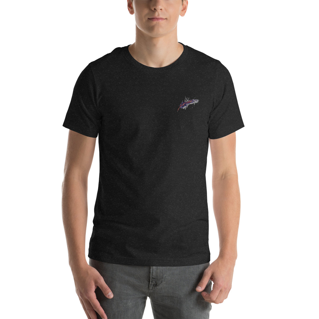 Feathers Design Unisex t-shirt