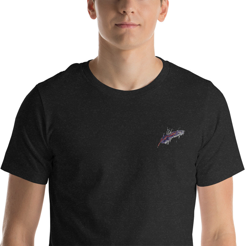 Feathers Design Unisex t-shirt