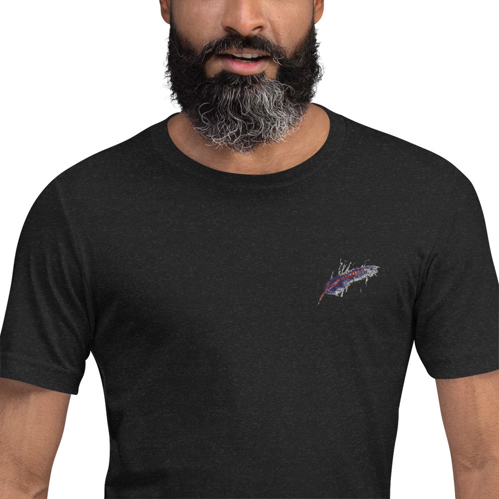 Feathers Design Unisex t-shirt