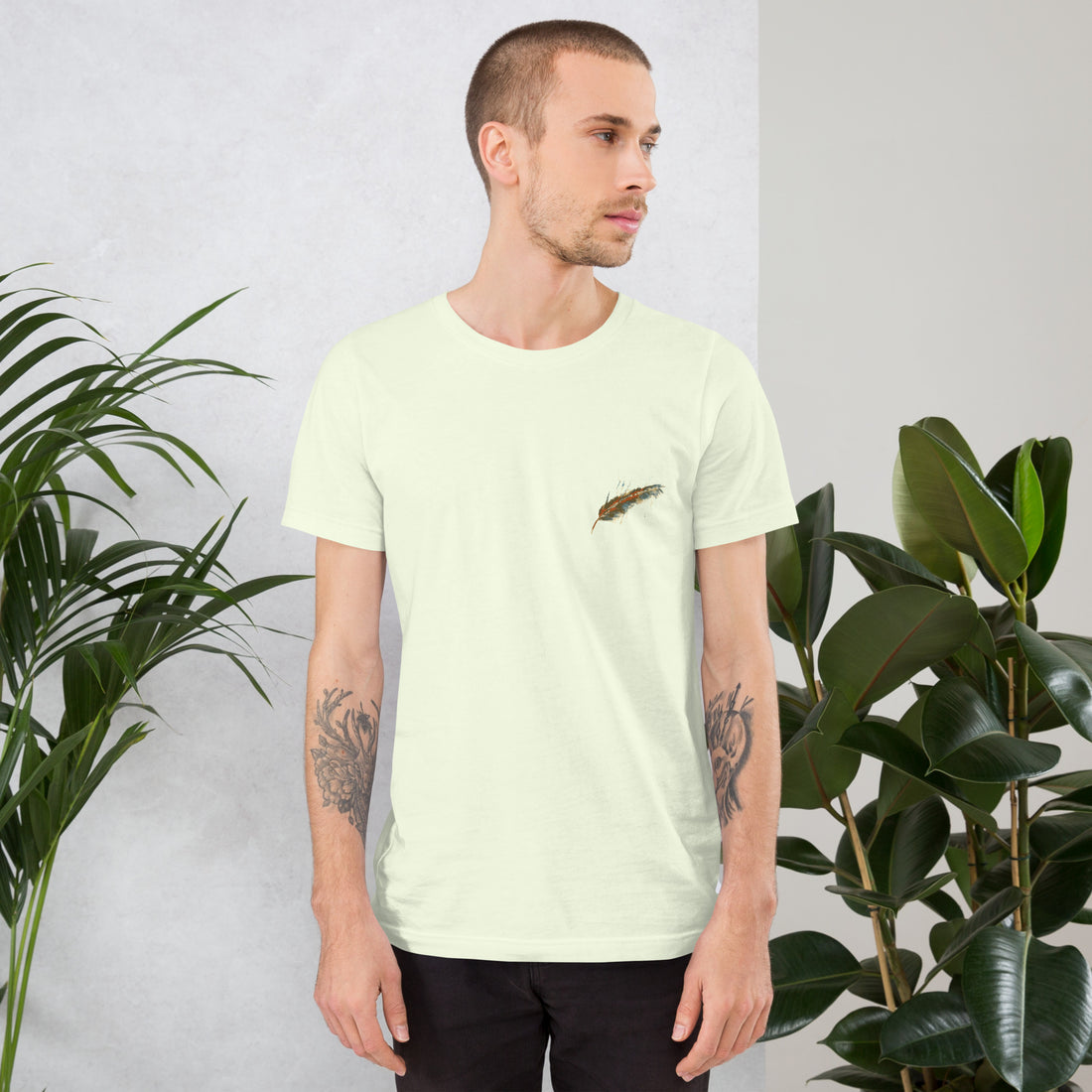 Feathers Design  Unisex t-shirt