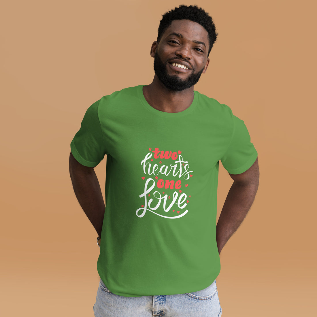 Two Hearts One Love Unisex t-shirt