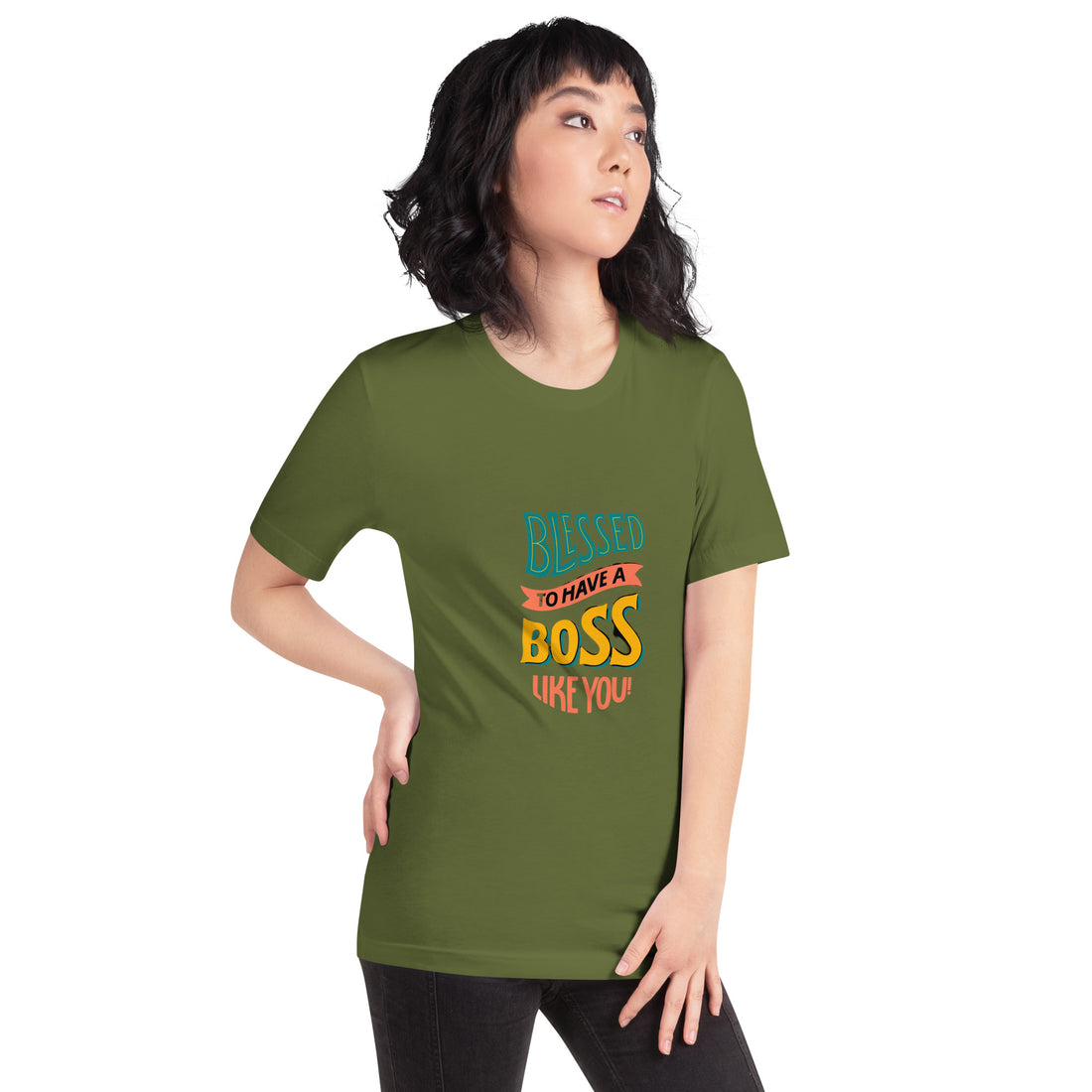 Blessed To Have A Boss Like You Unisex t-shirt