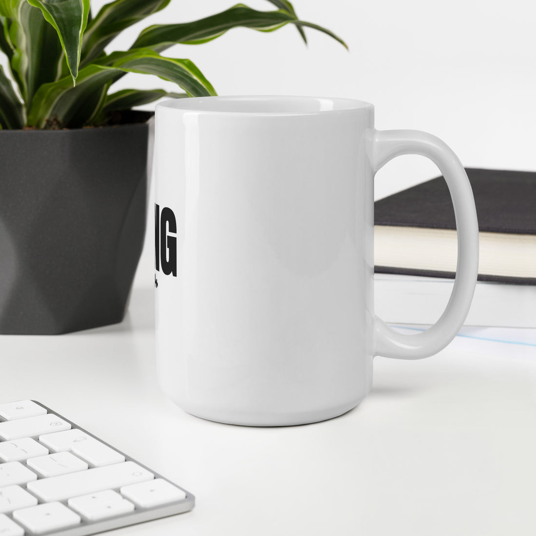 Cute White glossy mug