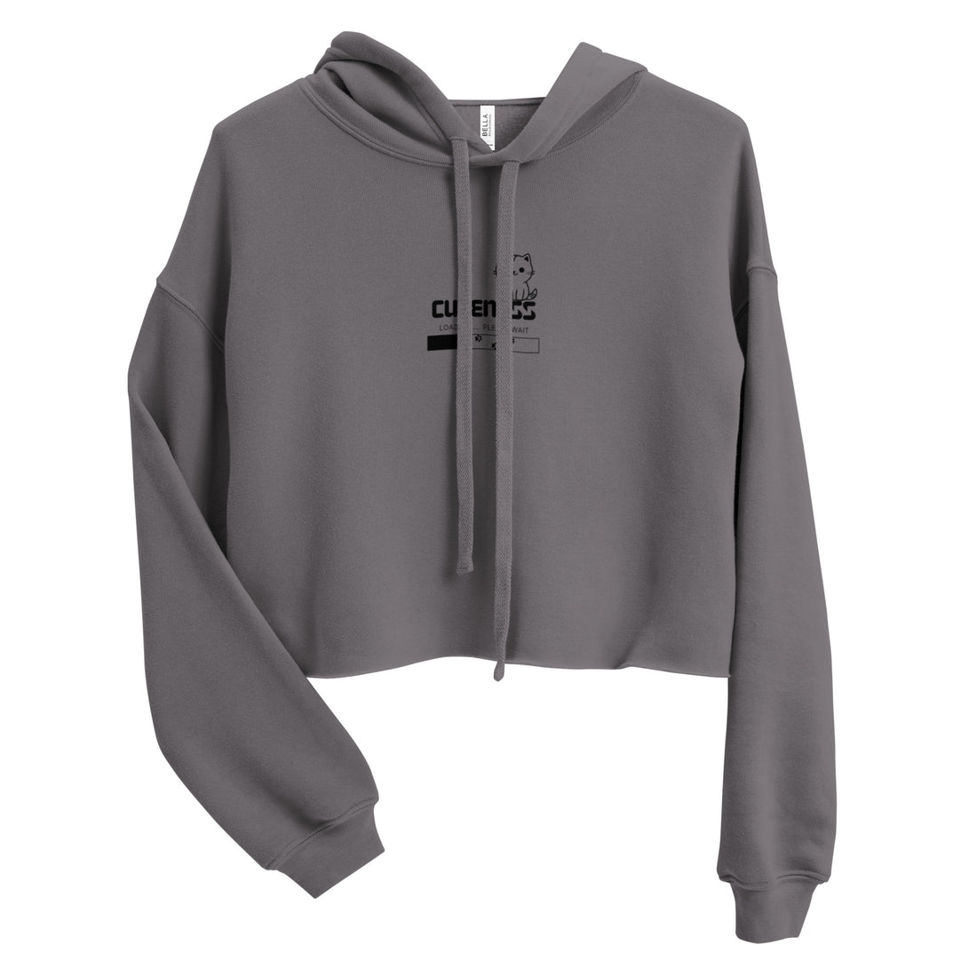 Cuteness Crop Hoodie for Women