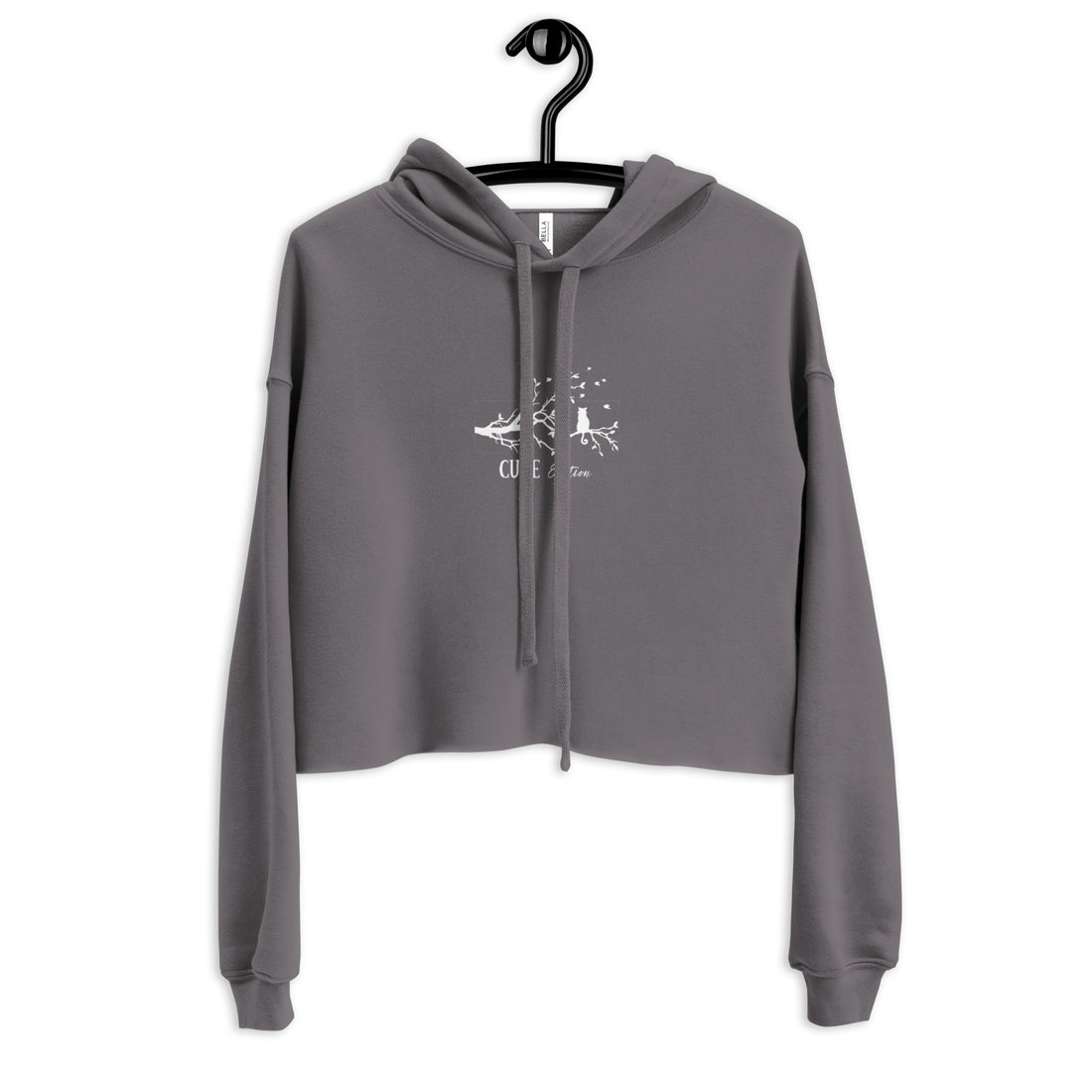 Cute Edition Crop Hoodie for Women