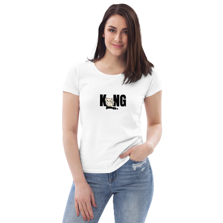 Cute King Women's fitted t-shirt