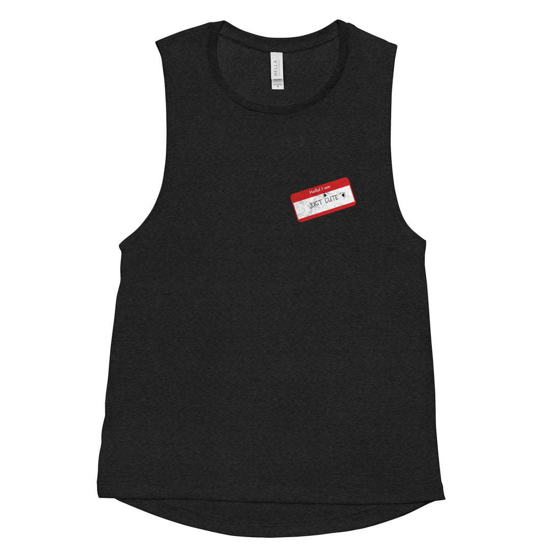 Cute Tag Ladies’ Muscle Tank