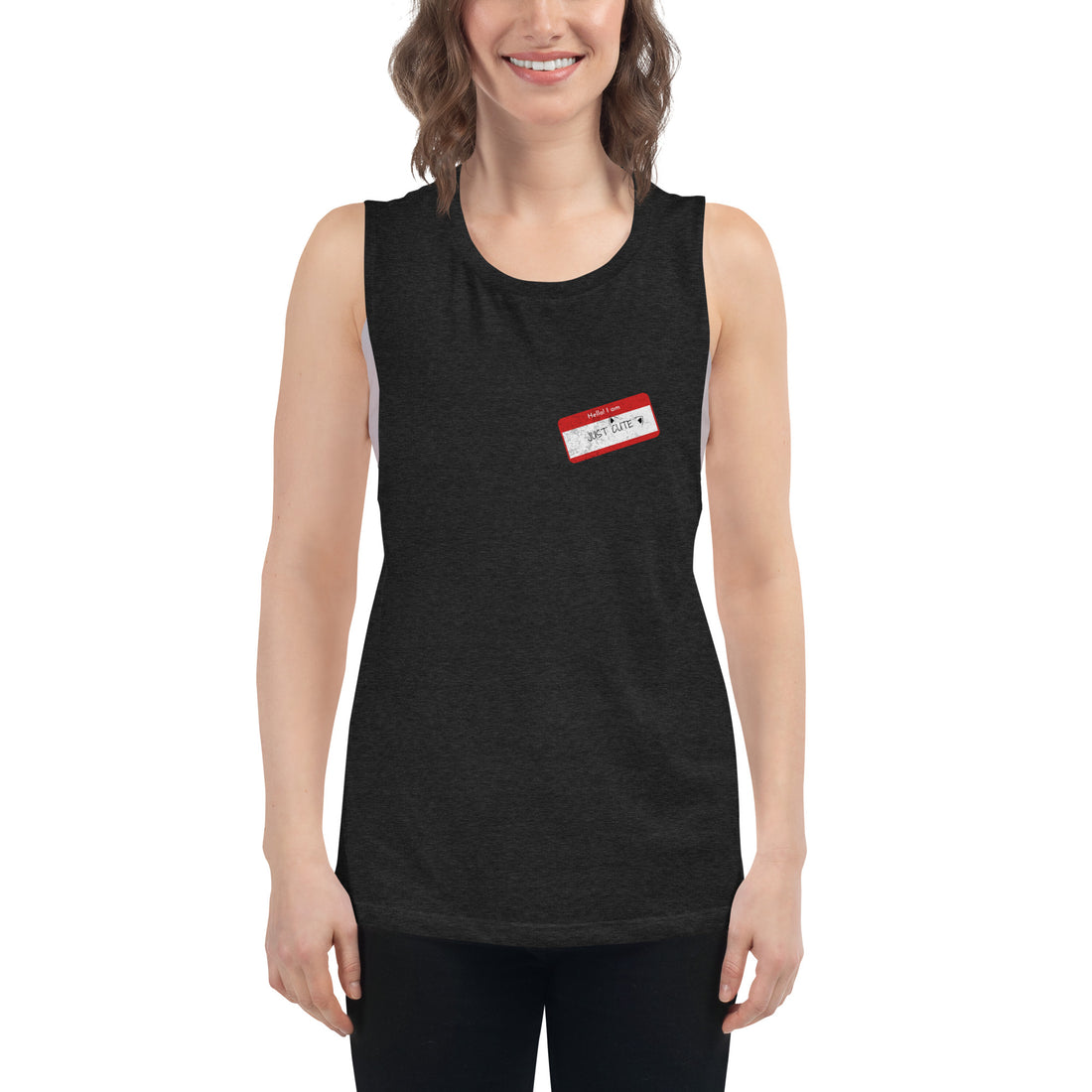 Cute Tag Ladies’ Muscle Tank