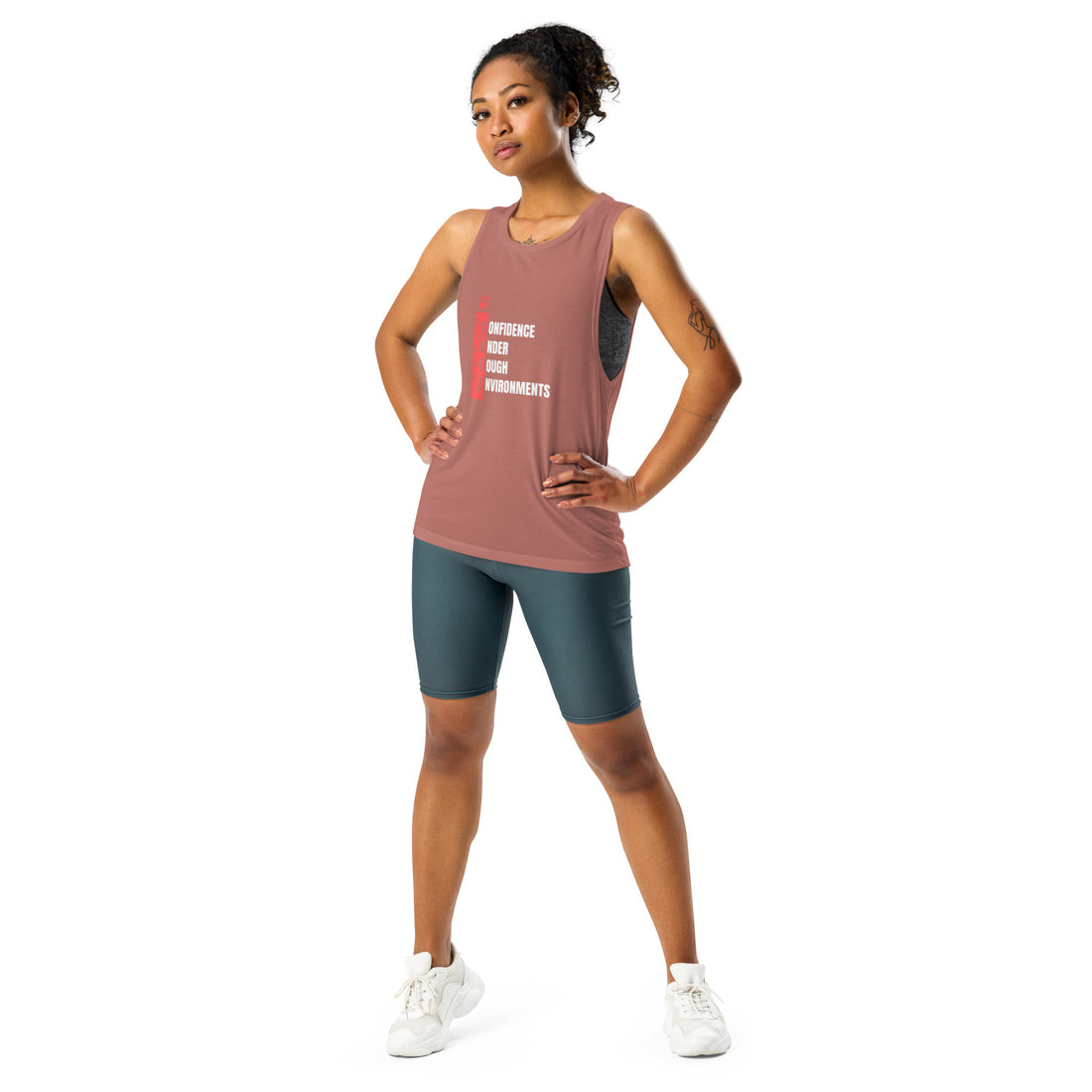 Cute Confidence Ladies’ Muscle Tank for Women