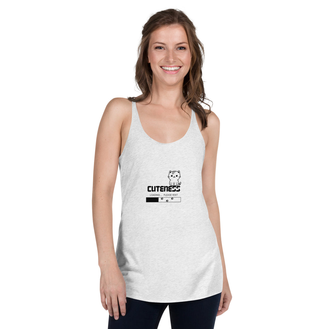 Cute Women's Racerback Tank Tpp