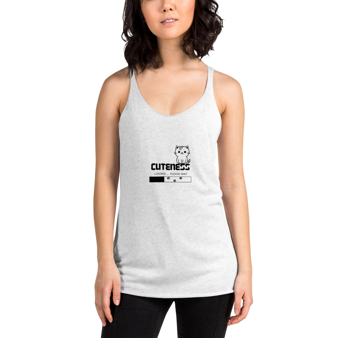 Cute Women's Racerback Tank Tpp